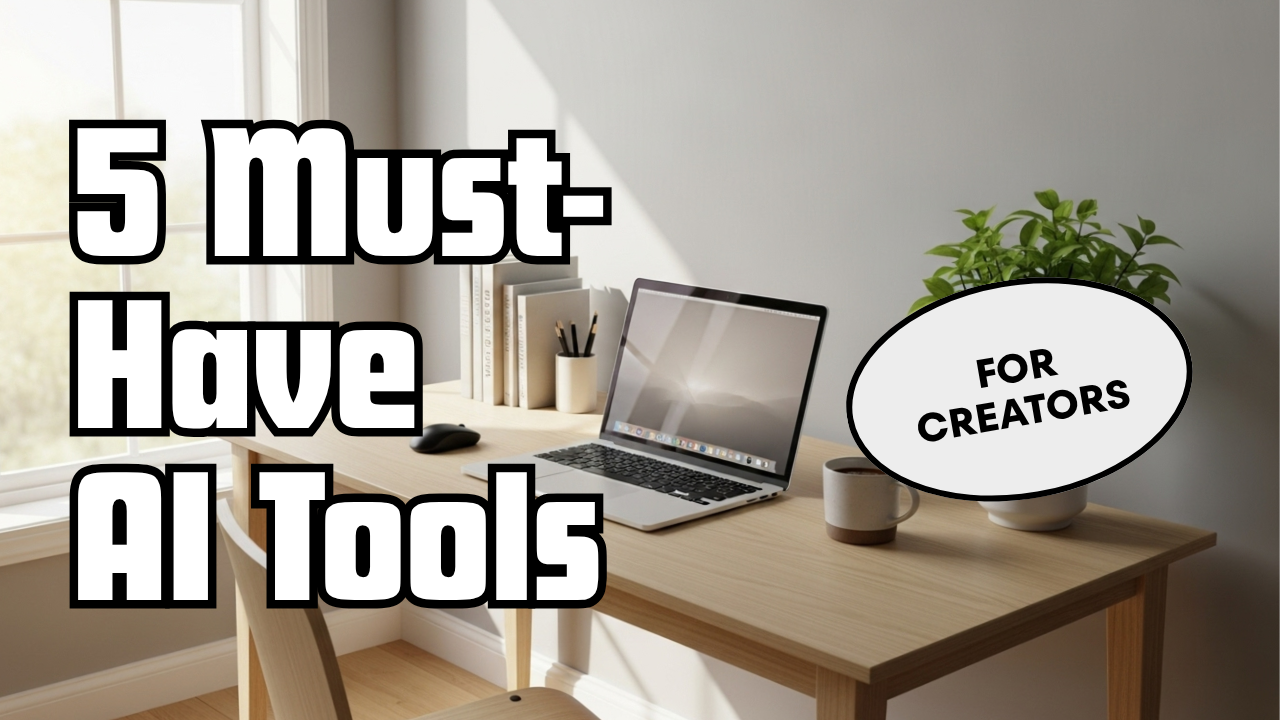 Essential AI tools for creators
